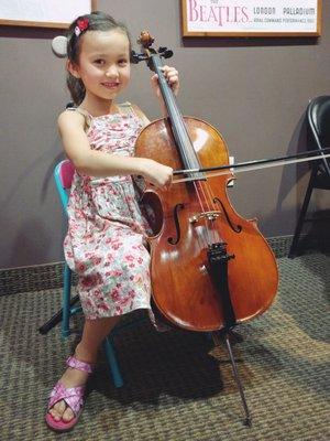 Cutest cello ever?