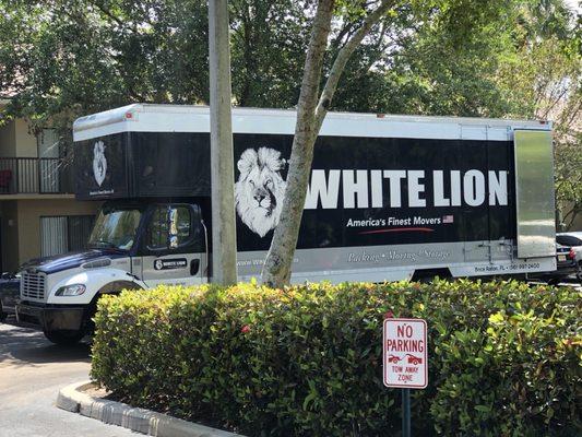 White Lion truck!