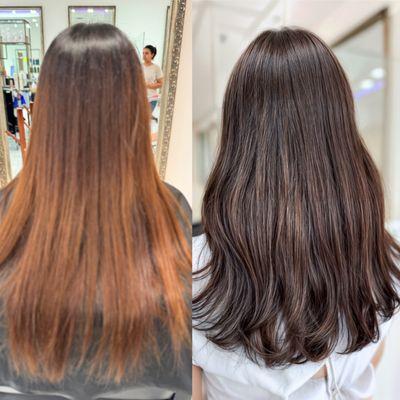 Dark Ash Brown Color