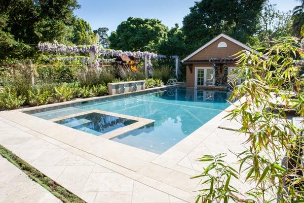 Saratoga, CA . Custom Pools, Landscaping, Home Resorts, Luxury Pools