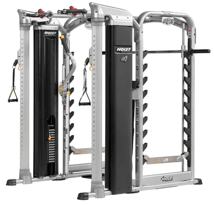 The Hoist Mi7 Smith Functional Training System is a completely innovative home gym at Fitness Gallery