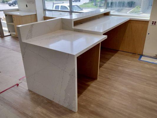 Silestone Ethereal Dusk Custom Reception