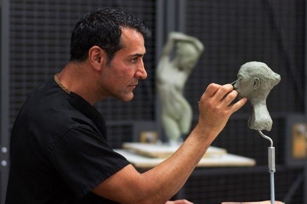 Dr. Kevin Sadati is not only a facial plastic surgeon but also an artist & sculptor.