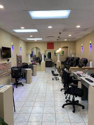 Inside Kp Nails Shop