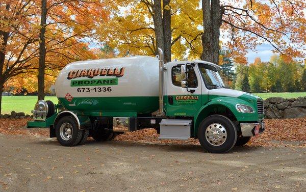 Ciardelli Fuel Company Milford NH - propane delivery.