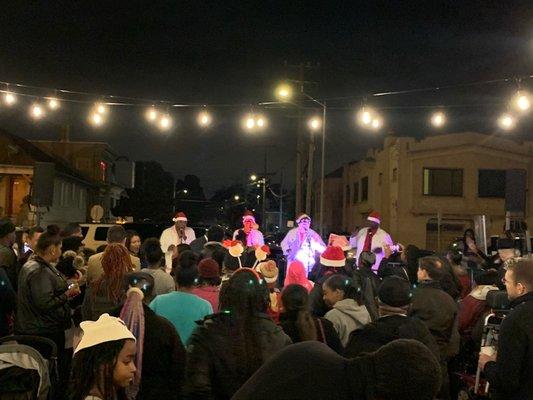 Outdoor Concert at Winter Wonderland, attended by London Breed, SF Mayor