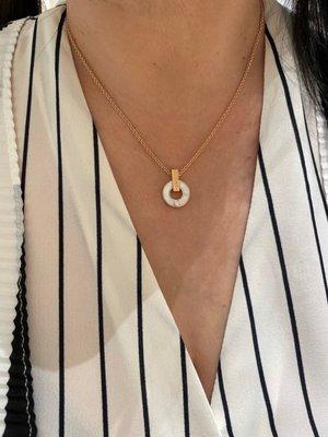 Bulgari pendant necklace