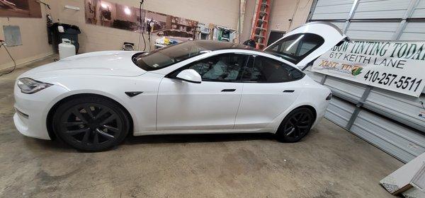 2022 Model S Plaid Tesla- 3M Ceramic