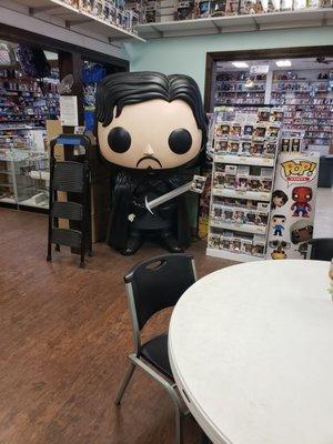 Jon snow funko statue