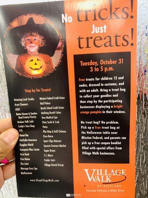 Halloween Mall Flyer I found at CVS here