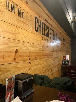 Port City Cheesesteak wall