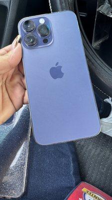 iphone 14 pro max purple back screen fixed