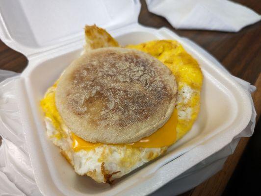 Breakfast sandwich