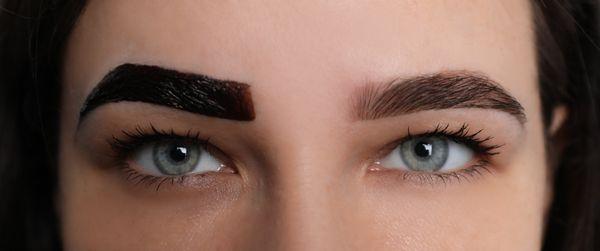 Eyebrow Tinting