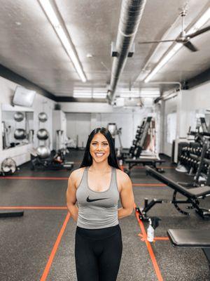 Personal trainer: Camille Paulos