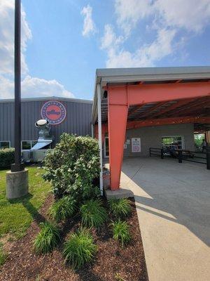 Front Entrance to Brewery.