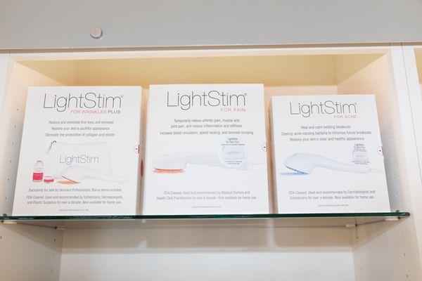 Light therapy devices for acne, wrinkles and pain