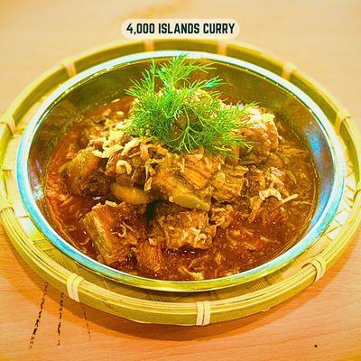 4,000 Islands Curry - Si Phan Don is the Lao way to describe the 4,000 Islands area in Southern Laos.