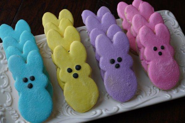 Cute Easter sugar cookies