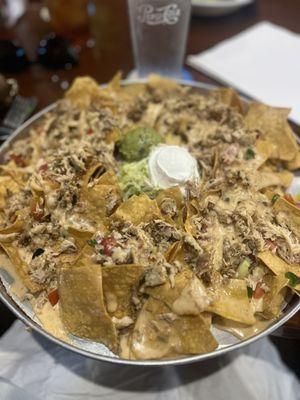 Nachos were amazing! Extremely large portion