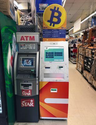 Bitcoin ATM in Army and Navy Store, Allentown