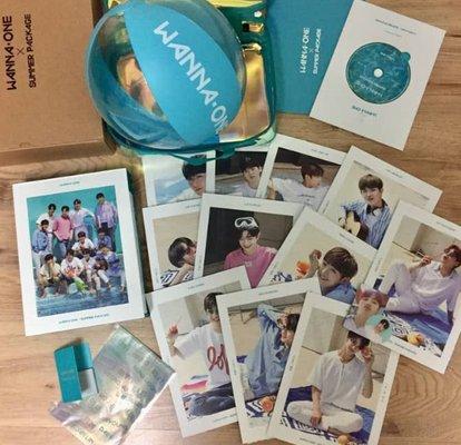 WannaOne Summer Package Unboxing!