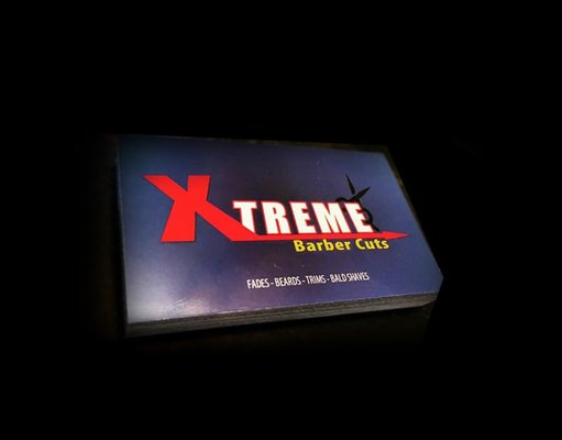 Xtreme Hair cuts San Antonio Business Cards