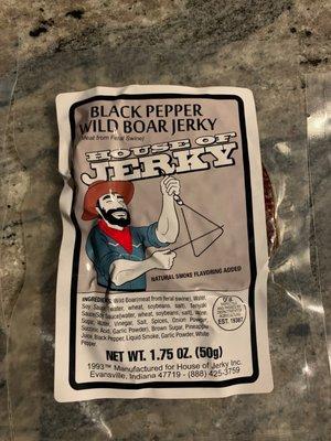 See my review for a description of the jerky