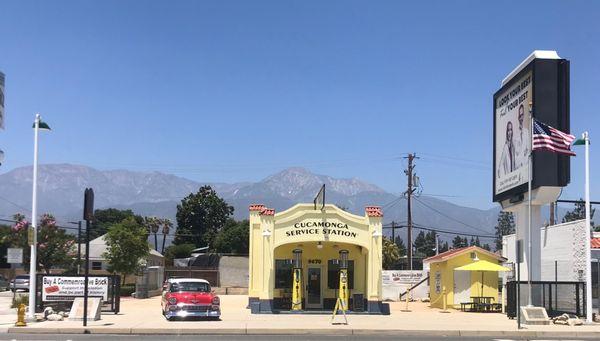 Historical Cucamonga Service Station