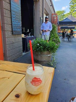 Pineapple Beer Slushie...amazing