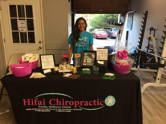 Hifai Chiropractic loves participating in many health screening events. Keep us in mind for your next health and wellness event!