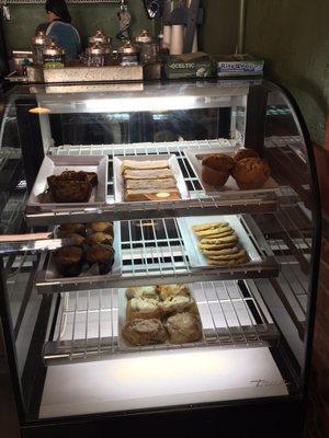 A good selection of freshly made pastries