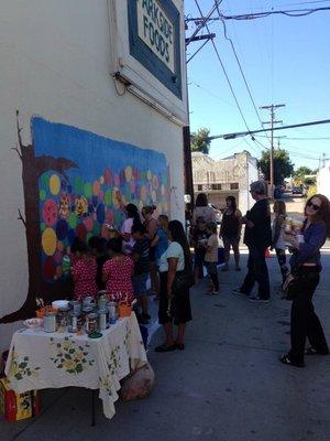 Parkside market community mural