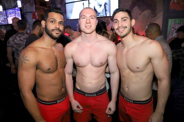 Did we mention that our bartenders are only wearing boxers?