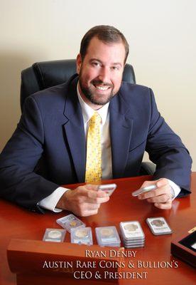 Ryan Denby CEO of Austin Rare Coins & Bullion