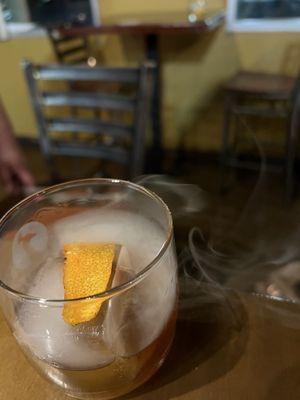 Smokey old fashioned