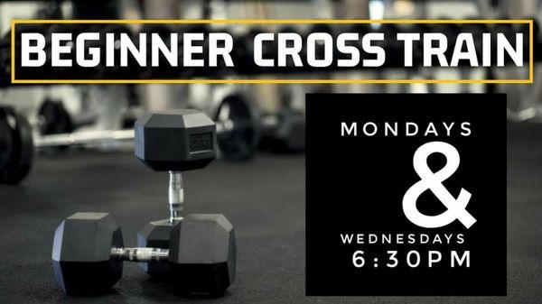 Beginner Crosstrain is an intro to crosstrain!
We will introduce ropes, kettlebells, human trainer, and many more functional movements