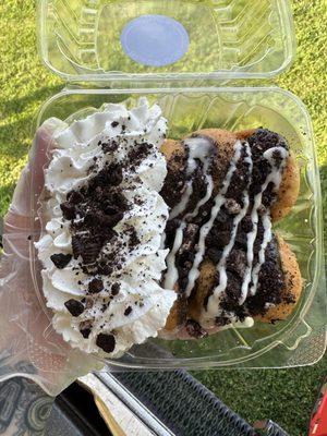 Cookie & Cream Mini Donuts