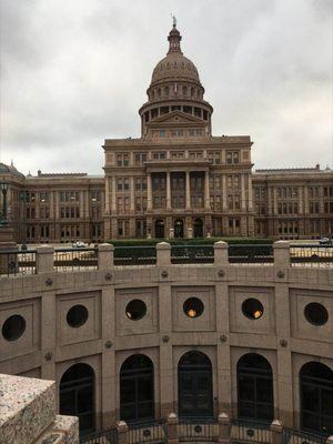 Beautiful views of the Capitol building