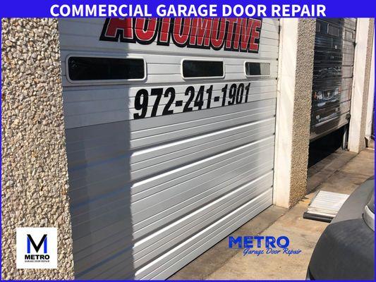 Commercial Garage Door Repair in Dallas, TX