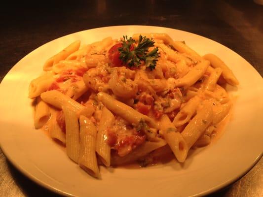 One of our weekend specials -- Seafood Penne -- different specials each Fri-Sat-Sun!