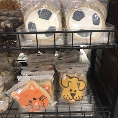 Kitty and Doggie cookies