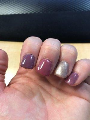 Shape is not consistent. I asked for square, and yet some of my nails are winged.