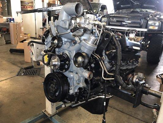 Bulletproffed  Ford 6.0 power stroke motor!