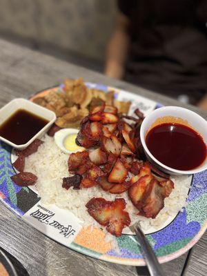 BBQ Pork and white rice