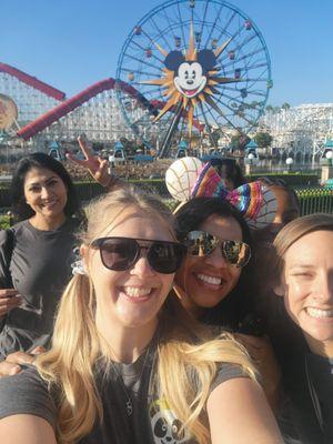 We had an AWESOME team building day in September where Dr. Vasquez took his staff to Disney California Adventure.