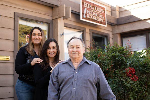 Family owned business! George and his daughters Teresa and Jene