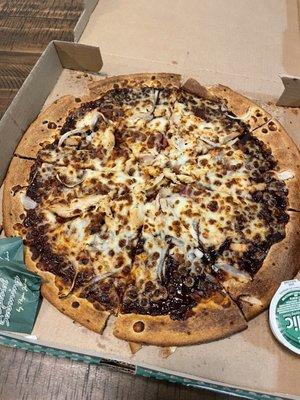 Bbq chicken pizza