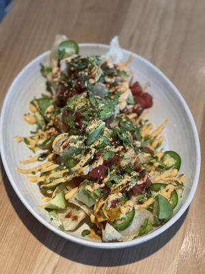 Poke Nachos