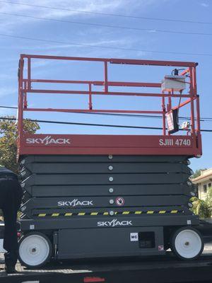 19ft scissorlift